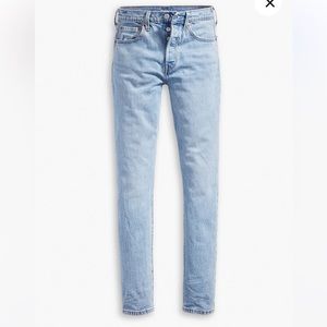 Levi’s 501 skinny light wash W 28 L 30